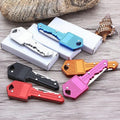 Canivete Chaveiro EDC Dobrável Inox Portátil