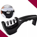 Cutelo Meia Lua Aço Inox 4Cr15Mov Forjado Profissional