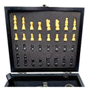 Kit Xadrez & Dama + Cantil 8oz + 3 Copos + Isqueiro