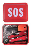 Kit Sobrevivência SOS Alicate Cartão Multifunção Pederneira