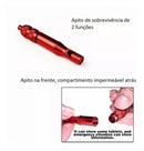 Kit Sobrevivência SOS Alicate Cartão Multifunção Pederneira