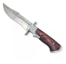 Faca Churrasco Artesanal Vulcano Fulltang Afiada + Bainha