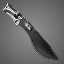 Facão Azteca Mini Machete Liso Aço Inoxidável