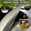 Faca Explorer Ajax Fulltang Aço Inox Cabo Jacarandá + Bainha