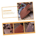 Cutelo Meia Lua Aço Inox 4Cr15Mov Forjado Profissional