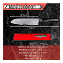 Faca Chef Musashi Damasco 7 Polegadas Aço VG-10