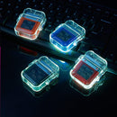 Isqueiro Plasma + Super Lanterna Transparente USB