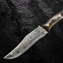 Faca Damasco Lobo 26cm Pesca Churrasco e Outdoor