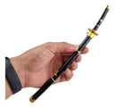 Mini Katana Zoro Roronoa One Piece Espada Wado Ichimonji Colecionável no Blister