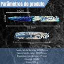 Canivete Scorpio Luxo 3D Dobrável