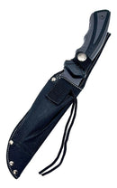 Faca e Canivete Lâmina Aço Inox Preto