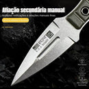 Mini Faca Russa Fulltang 440C + Bainha Secure-X