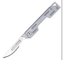 Canivete Navalha Inox Lâmina Removível 5cm