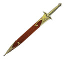 Espada Ferroada Sting O Hobbit Senhor dos Anéis Decorativa Réplica Colecionável