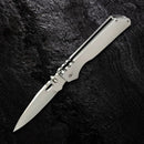 Canivete Matrix Spy Inox 7cm Lâmina Lisa Utilitário