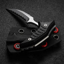 Faca Curva Garra Mantis Fixa D2 G10 Fulltang EDC