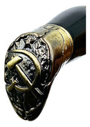 Faca Soviética URSS Lâmina Aço Inox Cabo Detalhado Colecionador