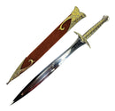 Espada Ferroada Sting O Hobbit Senhor dos Anéis Decorativa Réplica Colecionável