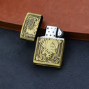Isqueiro Cassino Premium Metal Vintage Fluido