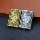 Isqueiro Cassino Premium Metal Vintage Fluido