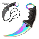 Kit Canivete Borboleta + Curva Multicolor Colecionável