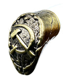 Faca Soviética URSS Lâmina Aço Inox Cabo Detalhado Colecionador