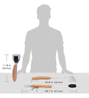 Kit Churrasco Inox 5 em 1 Utensílios Dobráveis