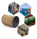 Corda Paracord 550 Preto 4mm 28m 250kg