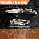 Canivete Mustang Dobrável Clássico C/ Clip