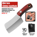 Mini Chaveiro Faca Fulltang + Bainha Courino