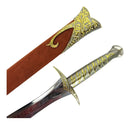 Espada Ferroada Sting O Hobbit Senhor dos Anéis Decorativa Réplica Colecionável