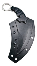 Faca Curva Anaconda Aço Inox Prata Escovado + Kydex SK5