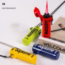 Isqueiro Chama Colorida À Prova D'água + Caixa