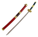Mini Katana Zoro Roronoa One Piece Espada Wado Ichimonji Colecionável no Blister