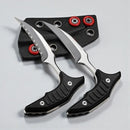 Faca Curva Garra Mantis Fixa D2 G10 Fulltang EDC