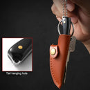 Miniatura Faca Chaveiro Fulltang + Bainha Couro