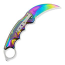 Canivete Curva Retrátil Cobra 8.5cm Aço Inox Fade