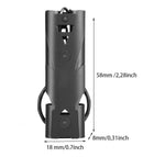 Apito Survivor Emergência Inox 2 Tubos