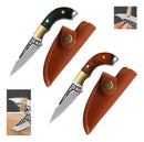 Miniatura Faca Chaveiro Fulltang + Bainha Couro