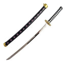 Mini Katana Zoro Roronoa One Piece Espada Wado Ichimonji Colecionável no Blister