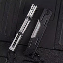 Canivete Navalha Inox Lâmina Removível 5cm