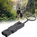 Apito Survivor Emergência Inox 2 Tubos