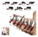 Mini Chaveiro Faca Fulltang + Bainha Courino