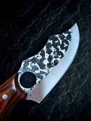 Faca Puma Forjada Artesanal Cozinha + Bainha Couro