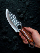 Faca Puma Forjada Artesanal Cozinha + Bainha Couro