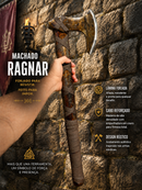 Machado Viking Ragnar com Cabo de Madeira — 64 cm