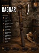 Machado Viking Ragnar com Cabo de Madeira — 64 cm
