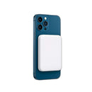 Power Bank Compacto Carregamento Fio Magnético 5000mAh MAX-0555 Branco