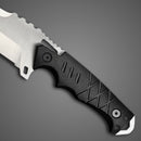 Faca de Aventura 28.5cm Aço DC53 Fibra Nylon + Bainha Kydex