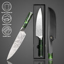 Faca Chef Japonesa Aço Inox 3CR13MOV Premium Design Exclusivo